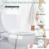 主图1 Bidet Attachment for Toilet, Ultra-Slim Non-Electric, Self Clean Bidet Sprayer, Adjustable Water Pressure, Dual Nozzle for Feminine/Posterior Wash, Easy to Install