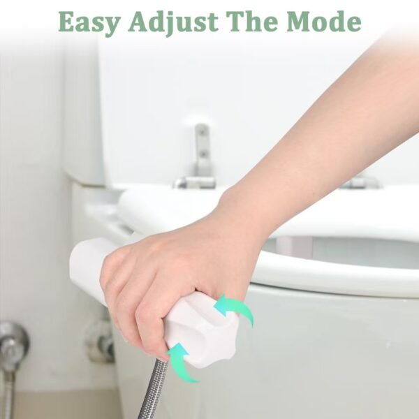 主图6 Bidet Attachment for Toilet, Ultra-Slim Non-Electric, Self Clean Bidet Sprayer, Adjustable Water Pressure, Dual Nozzle for Feminine/Posterior Wash, Easy to Install