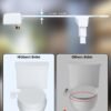 Bidet Attachment for Toilet, Non-Electric Dual Nozzle for Frontal & Rear Wash, Adjustable Water Pressure Control, Fresh Water Bidet Toilet Seat, Self Cleaning Water Sprayer