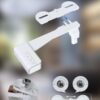 Bidet Attachment for Toilet, Non-Electric Dual Nozzle for Frontal & Rear Wash, Adjustable Water Pressure Control, Fresh Water Bidet Toilet Seat, Self Cleaning Water Sprayer