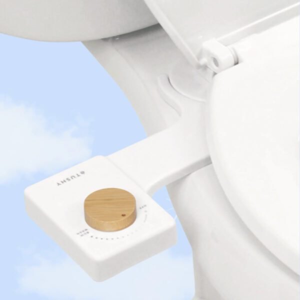 主图1 Bidet Attachment for Toilet, Ultra-Slim Non-Electric, Self Clean Bidet Sprayer, Adjustable Water Pressure, Dual Nozzle for Feminine/Posterior Wash, Easy to Install